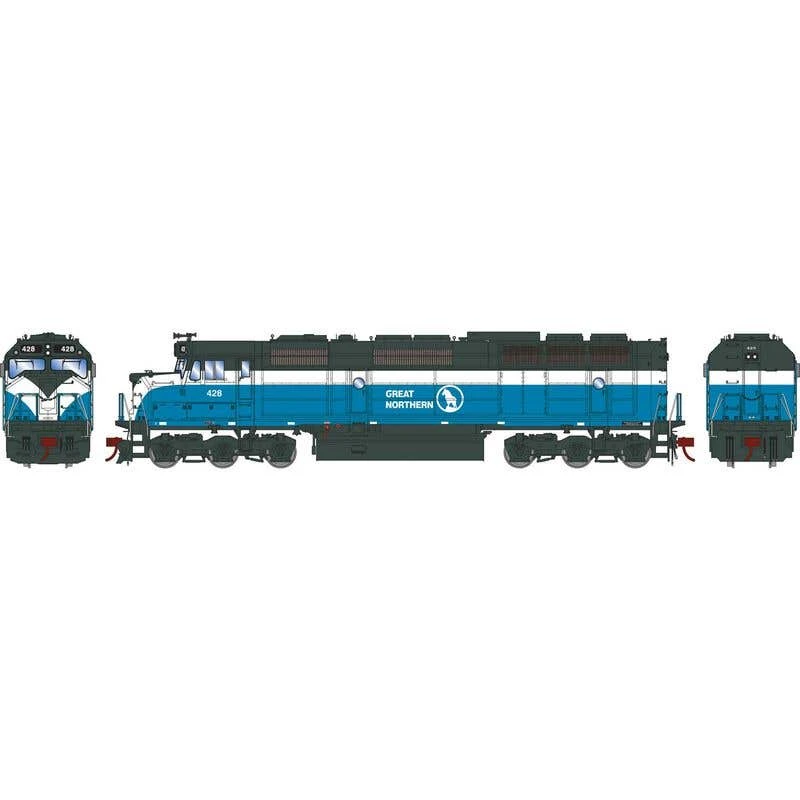 Athearn 19186 N F45 Locomotive With DCC & Sound, GN #428