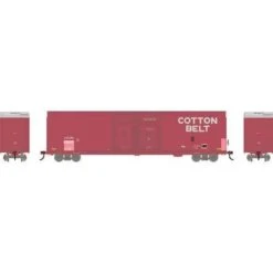 Athearn #90579 FMC 60' DD/SS Hi-Cube Box SSW #62639 Primed For Grime