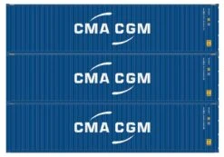 Athearn 28371 HO 40’ High-Cube Container CMA-CGM