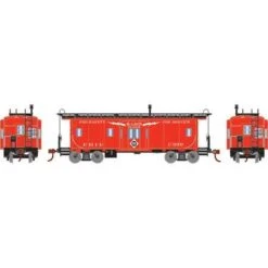 Athearn Roundhouse #90186 Bay Window Caboose Erie