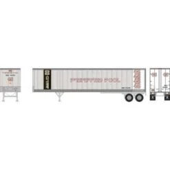 Athearn #16088 45’ Fruehauf Z-Van Trailer - Availco