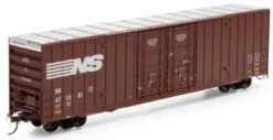 Athearn 75306 HO 60’ Gunderson Double Door High-Cube Box Car NS #471281