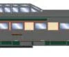 Athearn Roundhouse 79123 HO Streamlined Passenger Car Burlington Northern Diner/Dome/Obs #Lake Michigan/Glacier View/Missouri River