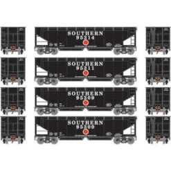 Athearn #7090 40' Offset Ballast Hopper W/LoadSOU #2 (4)