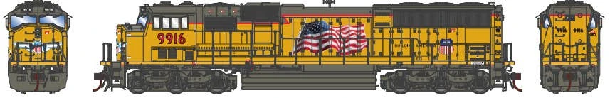 Athearn G80164 HO SD59M-2 UP #9916