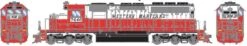 Athearn 87329 HO EMD SD40 Diesel Locomotive Kanasas City Southern #636 With Sound