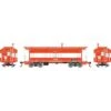Athearn Roundhouse #90265 Bay Window Caboose Frisco #1728