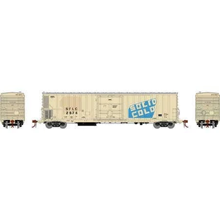 Athearn #24719 57' Mechanical Reefer W/Sound - Santa Fe Leasing