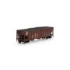 Athearn #15150 40' 3-Bay Ribbed Hopper W/Load, CR #435018