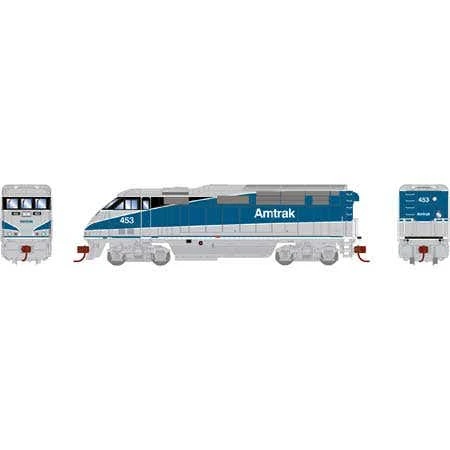 Athearn #15397 F59PHI W/DCC & Sound, Amtrak #453
