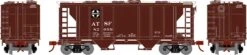 Athearn 15409 HO PS-2 2003 Covered Hopper Santa Fe #82099