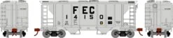 Athearn 15419 HO PS-2 2003 Covered Hopper Florida East Coast #14150