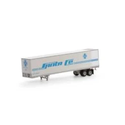 Athearn #16085 45’ Fruehauf Z-Van Trailer - Santa Fe