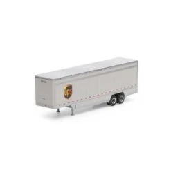 Athearn #29454 40' Drop Sill Parcel Trailer, UPS/Logo #708634