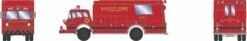 Athearn 29468 HO Ford C Rescue Truck Valley Fire Department #CP-1