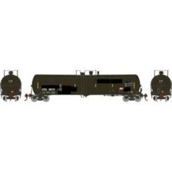 Athearn 29932 HO 30k Gallon Ethanol Tank Car - CTCX #301127 Primed For Grime