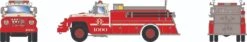 Athearn 4571 HO Ford F850 Pumper Santa Fe #1000