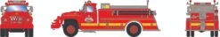 Athearn 4576 HO Ford F850 Pumper Firehouse Diner #911