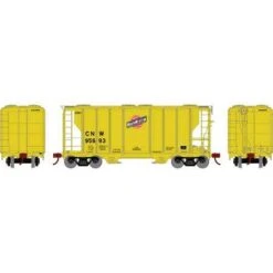 Athearn 172445 N PS-2 2600 Covered Hopper - Chicago North Western #95693