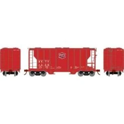 Athearn 172453 N PS-2 2600 Covered Hopper - Missouri-Kansas-Texas #1326