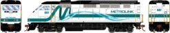 Athearn 15971 N EMD F59PHI Diesel Locomotive Metrolink #887 With Sound