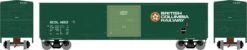 Athearn 71059 HO 50ft Superior Plug Door Box Car British Columbia Railway #4653