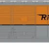 Athearn 72255 HO 40ft Express Box Car Rio Grande #261