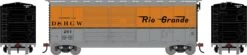 Athearn 72255 HO 40ft Express Box Car Rio Grande #261