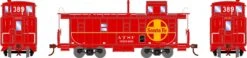 Athearn 74027 HO Cupola Caboose Santa Fe #999389