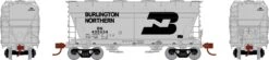 Athearn GN24686 N ACF 2970 Covered Hopper Burlington Northern #435534