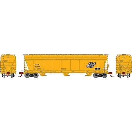 Athearn #8491 N ACF 4600 3-Bay CF Hopper, C&NW #180053