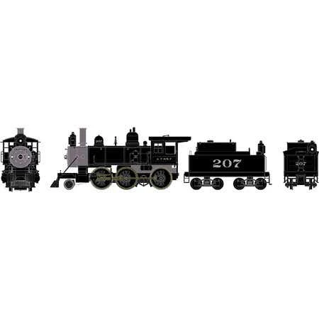 Athearn #87311 Old Time 2-6-0 Mogul W/DCC & Sound, ATSF #207
