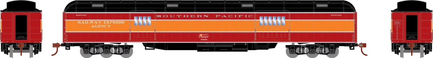 Athearn 88212 HO Heavyweight Passenger Car Southern Pacific Baggage #6092