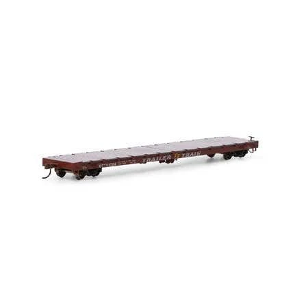 Athearn #97069 60' Flat Car OTTX/Brown Logo #97058