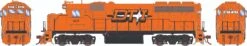 Athearn G64931 HO EMD GP40P-2 Detriot Toledo & Ironton #407 With Sound