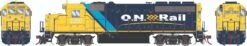 Athearn G64938 HO EMD GP40P-2 Ontario Northland #2200 With Sound
