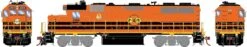 Athearn G66361 HO EMD GP39-2 Portland And Western #2304 With Sound