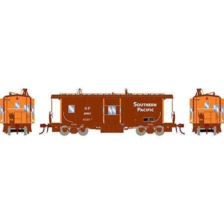 Athearn #G78392 HO Bay Window Caboose W/Lights/Sound, SP #4660
