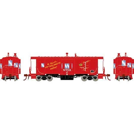 Athearn #G78398 HO Bay Window Caboose W/Lights/Sound, WPRR #2