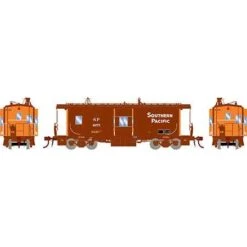 Athearn #G78593 HO Bay Window Caboose W/Lights,SP #4675