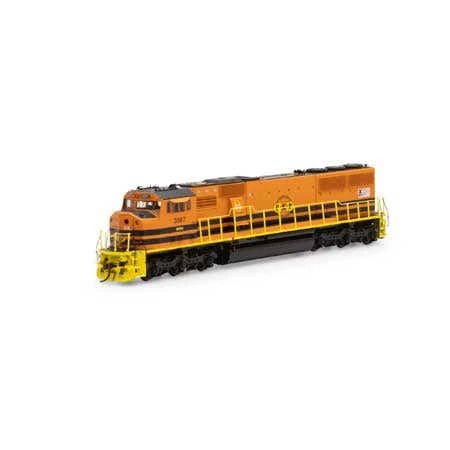 Athearn #G8511 SD60M W/DCC & Sound B&P/Orange/Yellow #3887