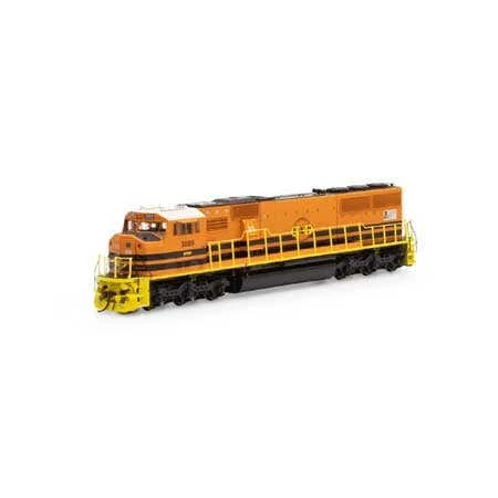 Athearn #G8512 SD60M W/DCC & Sound B&P/Orange/Yellow #3889