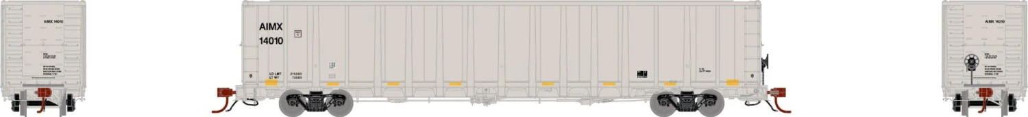 Athearn GN12571 N NSC 6400 Gondola With Load Or Cover American Iron & Metal #14010