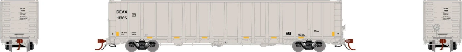 Athearn GN12577 N NSC 6400 Gondola With Load Or Cover DEAX #11365