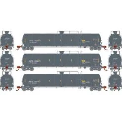 Athearn GN16895 N 33,900-Gallon LPG Tank, GATX #1 (3)
