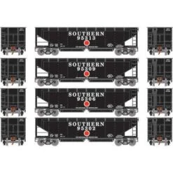 Athearn #7089 40' Offset Ballast Hopper W/LoadSOU #1 (4)