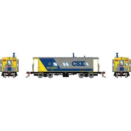 Athearn #G78543 C-27 ICC Caboose W/Lights CSX/Grafton #903983