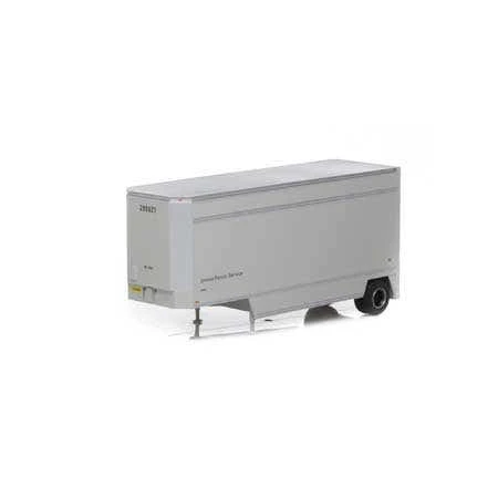 Athearn #90207 28' Drop Sill TrailerUPS/No Shield #299621