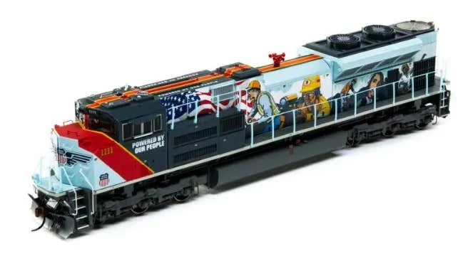 Athearn #G01111 SD70ACe W/DCC & Sound UP #1111 Powered By Our People