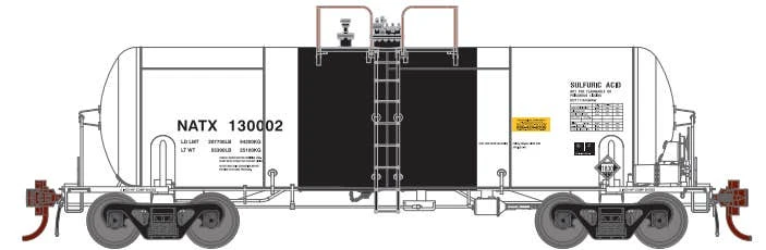 Athearn G25753 HO 13k Acid Tank Car GE Rail Services #130011